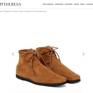 TOTEME Suede moccasins